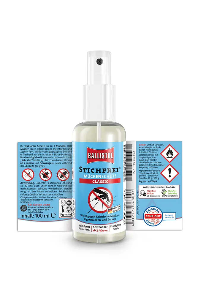 Stichfrei classic Spray Bottle 100 ml Ballistol Stichfrei classic Spray Bottle 100 ml Ballistol