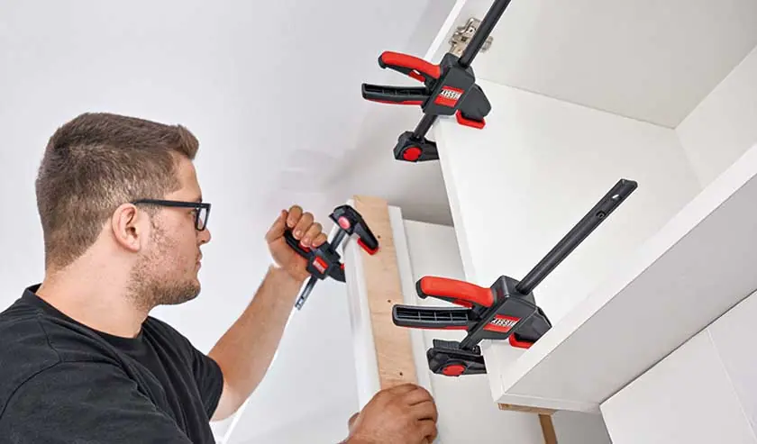 2 x One-handed table clamp EZR 150/60 BESSEY 2 x One-handed table clamp EZR 150/60 BESSEY
