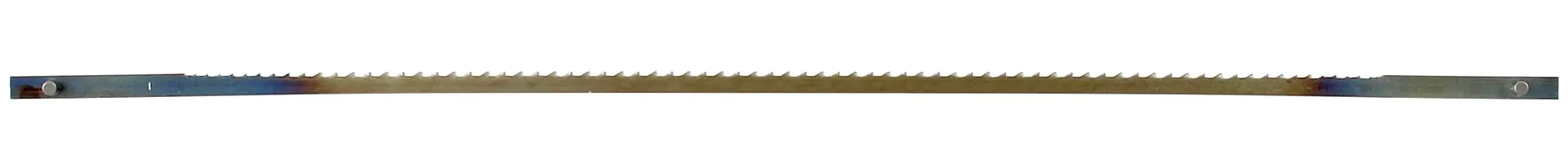 Pinned Skip Scroll Blade for Power Scroll Saws Length 127 mm - 7.5 Teeth per cm = 18.5 TPI Pack of 6 Pieces PEGAS