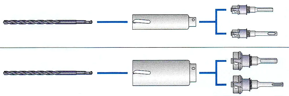 Poly-Clic Wooding Carbide Core Bit Cutter 22mm MIYANAGA Poly-Clic Wooding Carbide Core Bit Cutter 22mm MIYANAGA