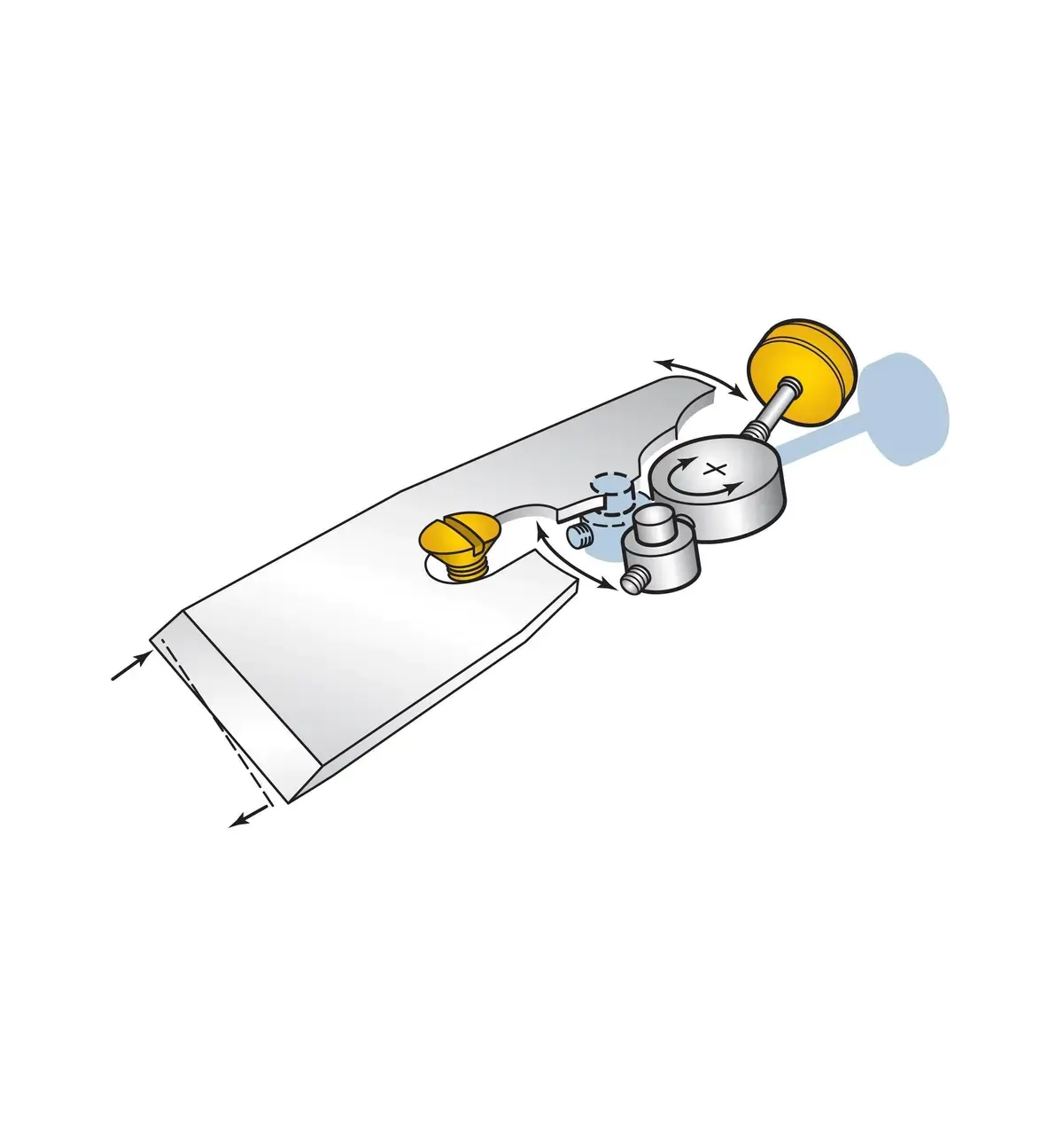 Apron Plane HCS-Blade 1-1/4 in. (32 mm) VERITAS