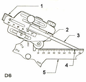 Fine adjustment of the sharpening angle