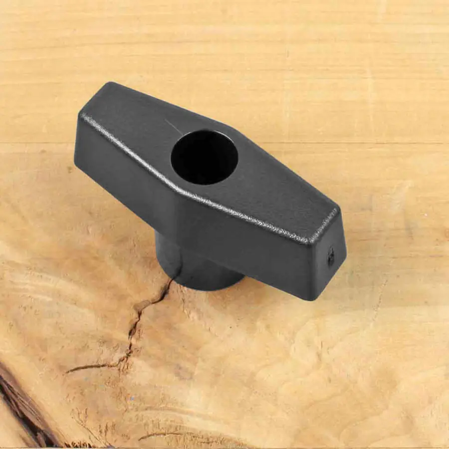 T knob M6 internal thread D = 52 mm