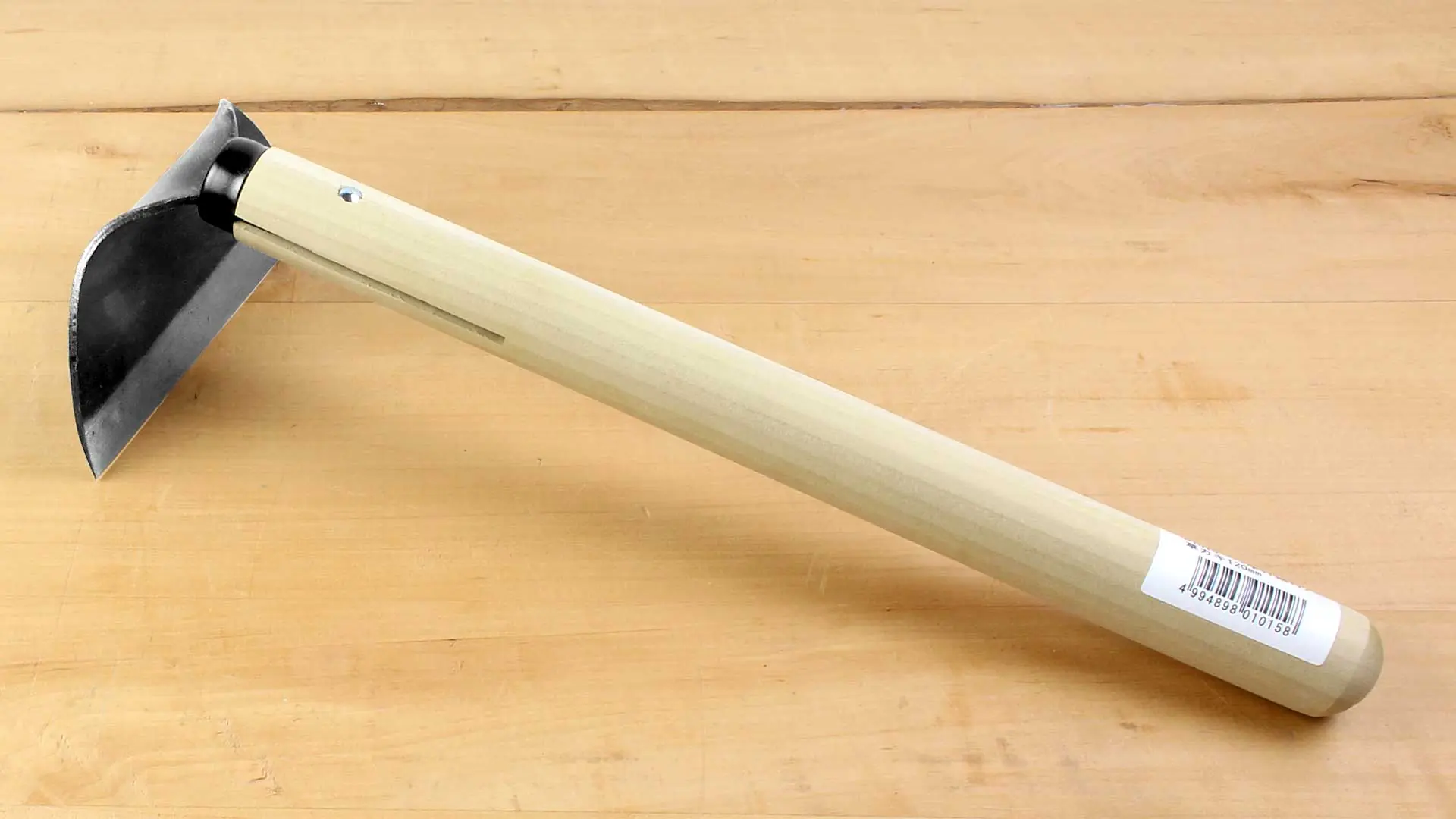 Japanese Wide Hoe (Kusa Kaki) laminated Width 120 mm Handle 300 mm TSUKURU