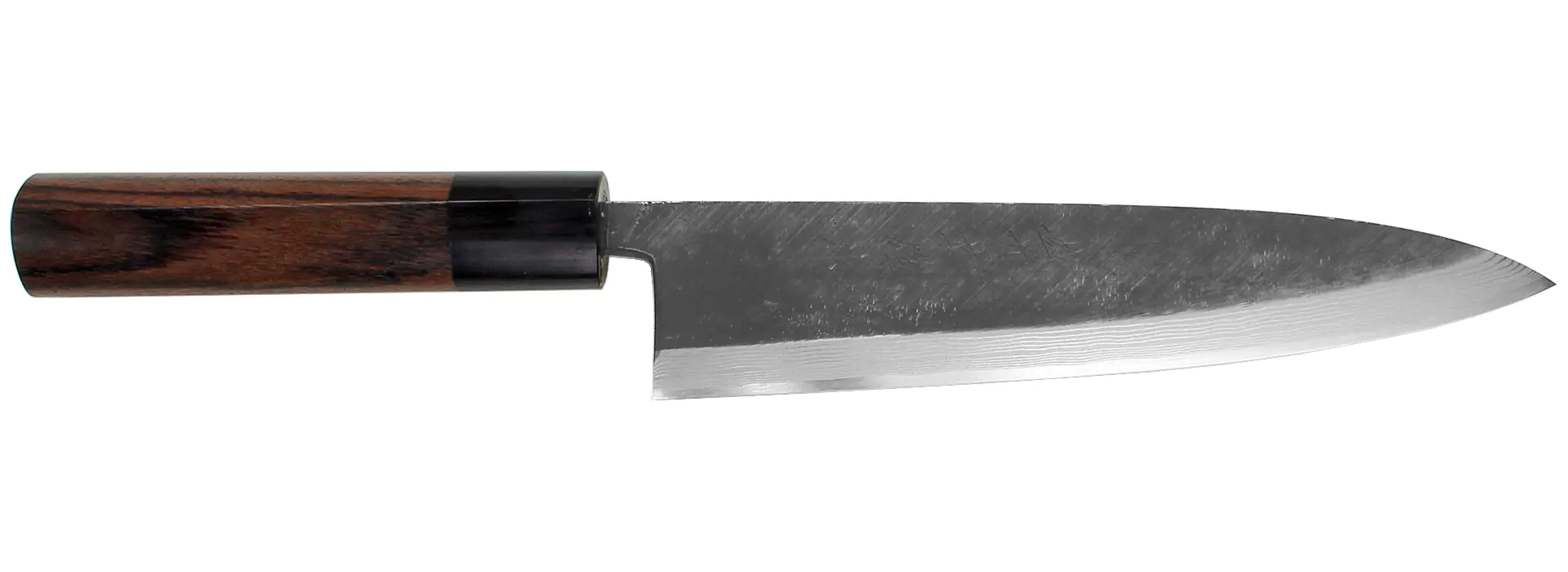 Mioroshi Hocho - All Purpose Knife Suminagashi/White Paper Steel Blade 210 mm HIDEO KITAOKA