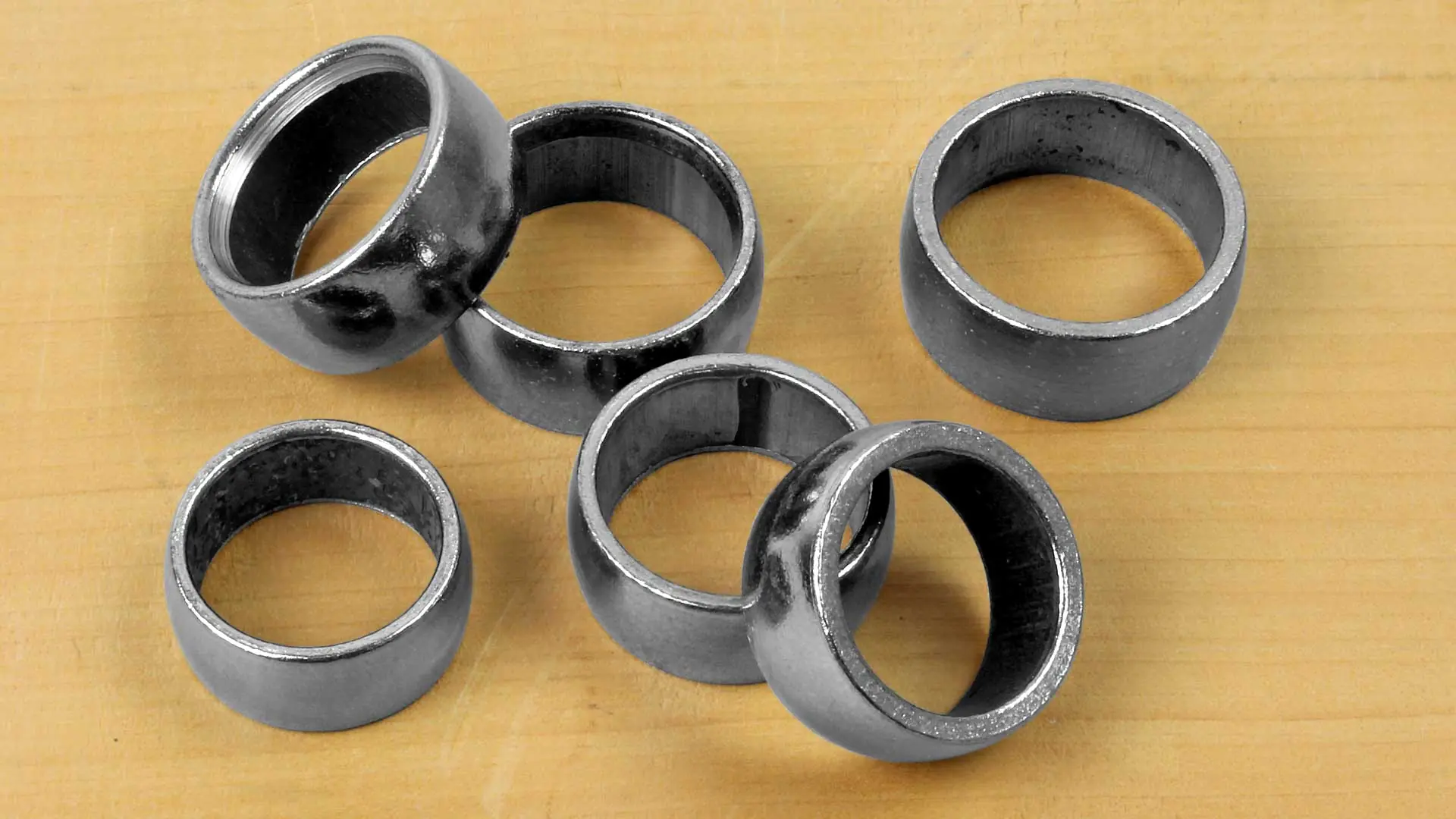 Steel Clamps for Chisel Handles
