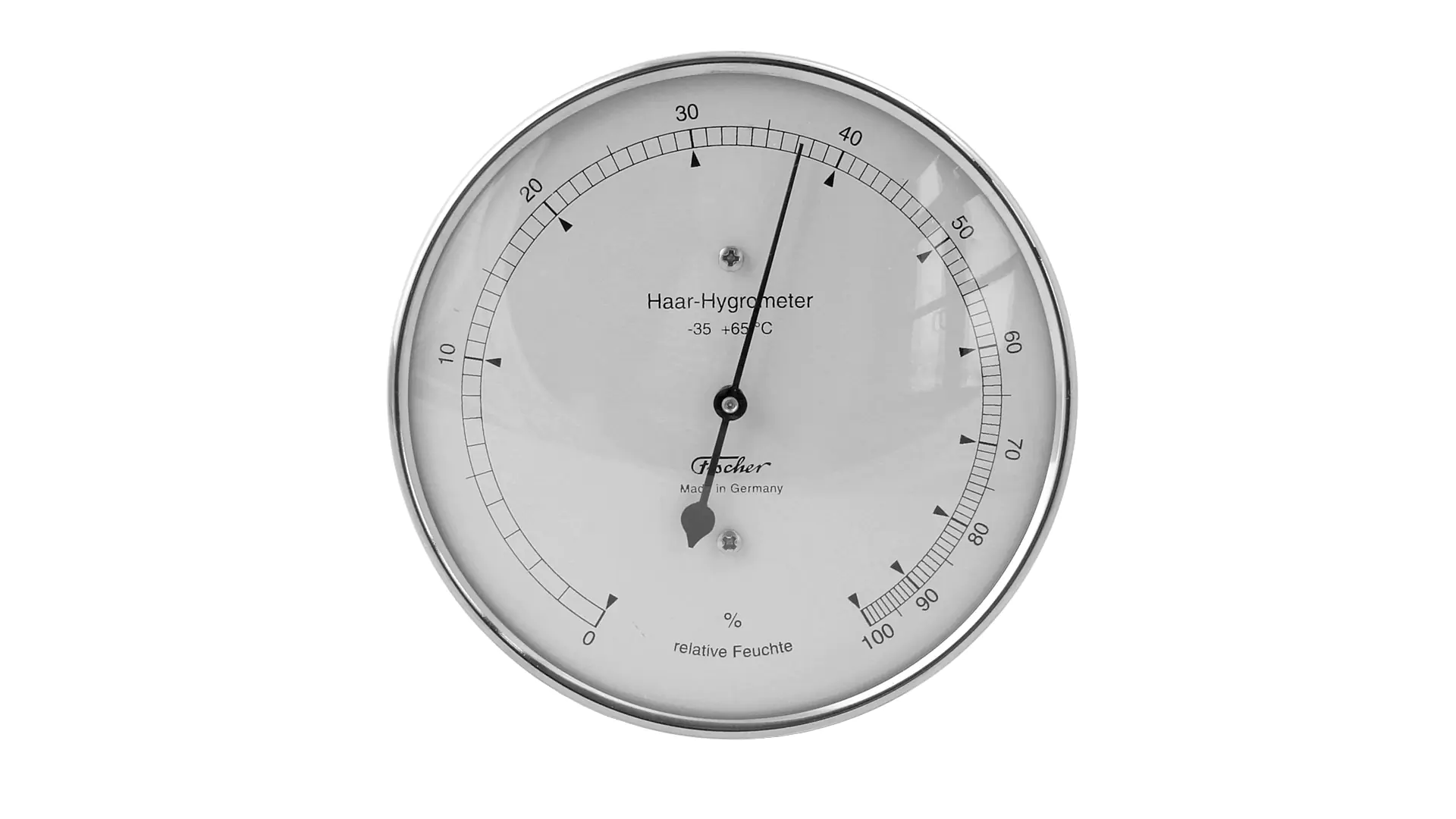 Hair Hygrometer for Outside Housing Dimension 103 mm FISCHER