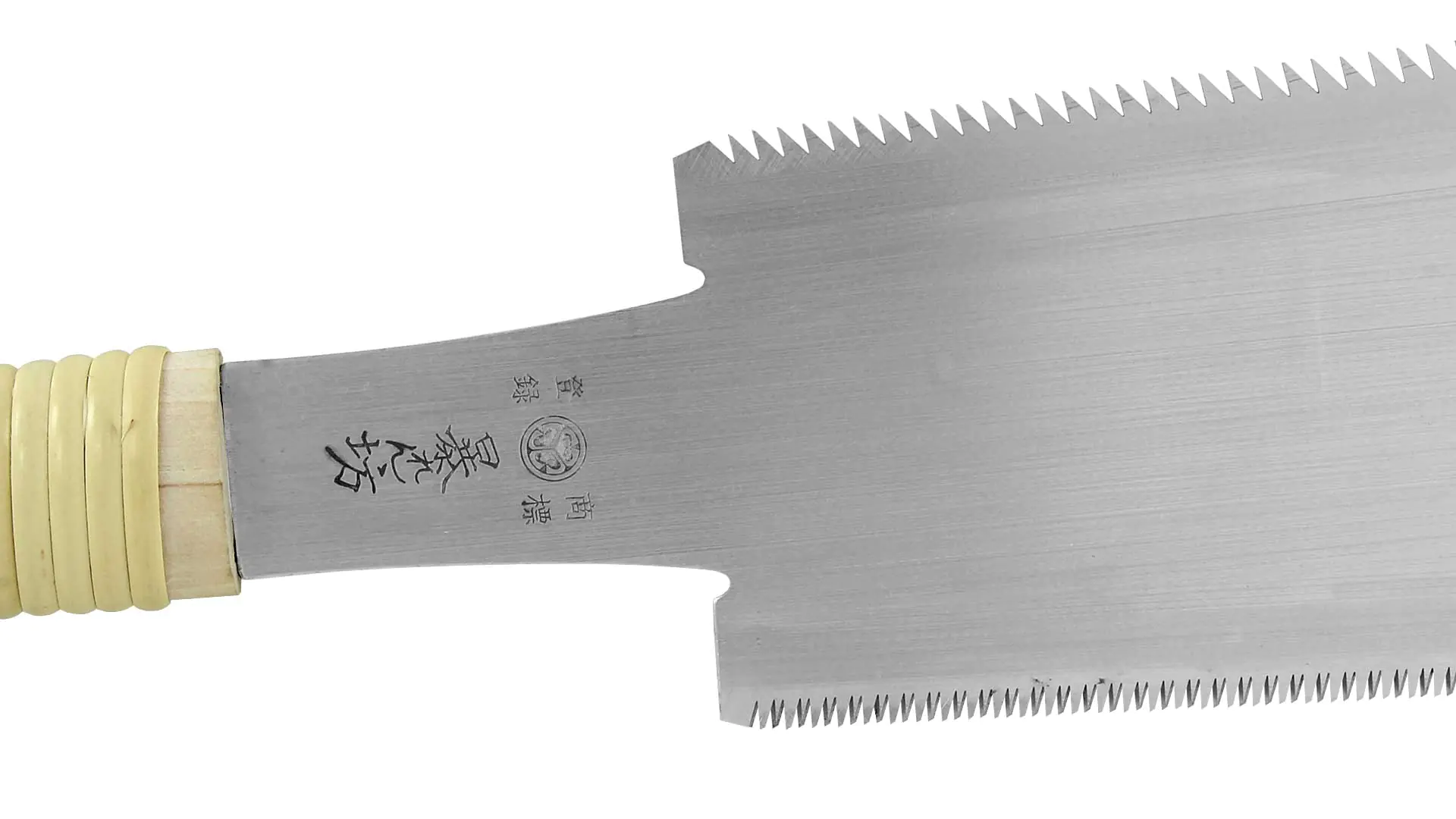 Ryoba Handforged Saw Teeth on both Sides Blade Length 210 mm YOSHIWAKA ABARENBO Ryoba Handforged Saw Teeth on both Sides Blade Length 210 mm YOSHIWAKA ABARENBO