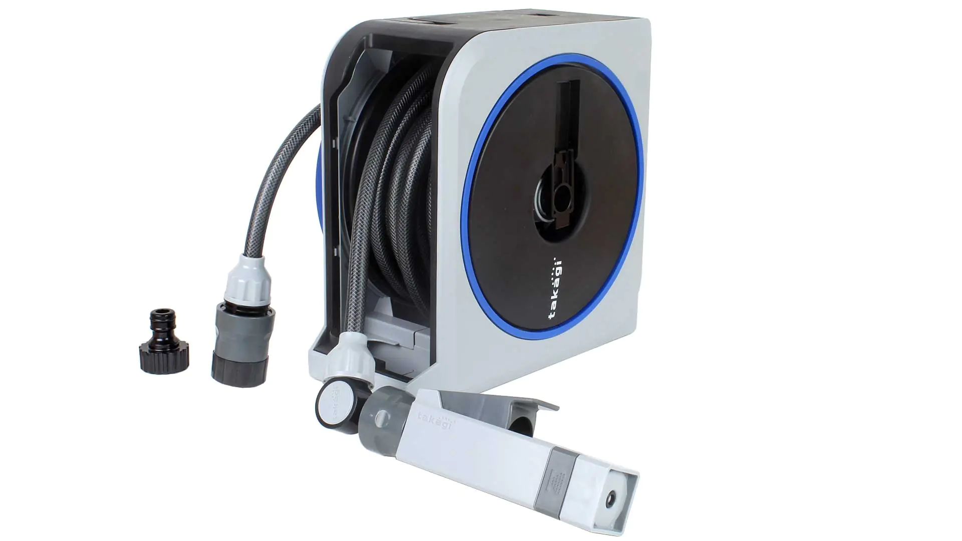 Compact hose reel MINI-BOX 10 + 1.5 m TAKAGI Compact hose reel MINI-BOX 10 + 1.5 m TAKAGI