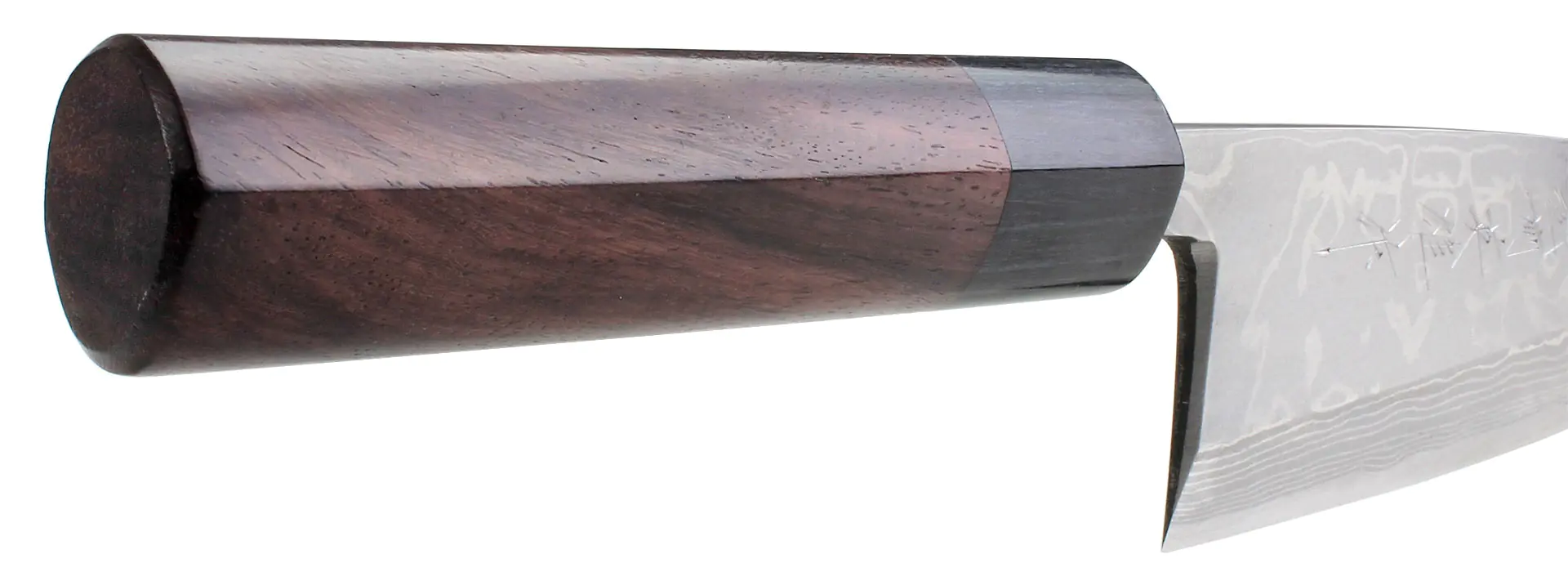 Deba Hocho - Chopping Knife Suminagashi/White Paper Steel Blade 150 mm HIDEO KITAOKA Deba Hocho - Chopping Knife Suminagashi/White Paper Steel Blade 150 mm HIDEO KITAOKA