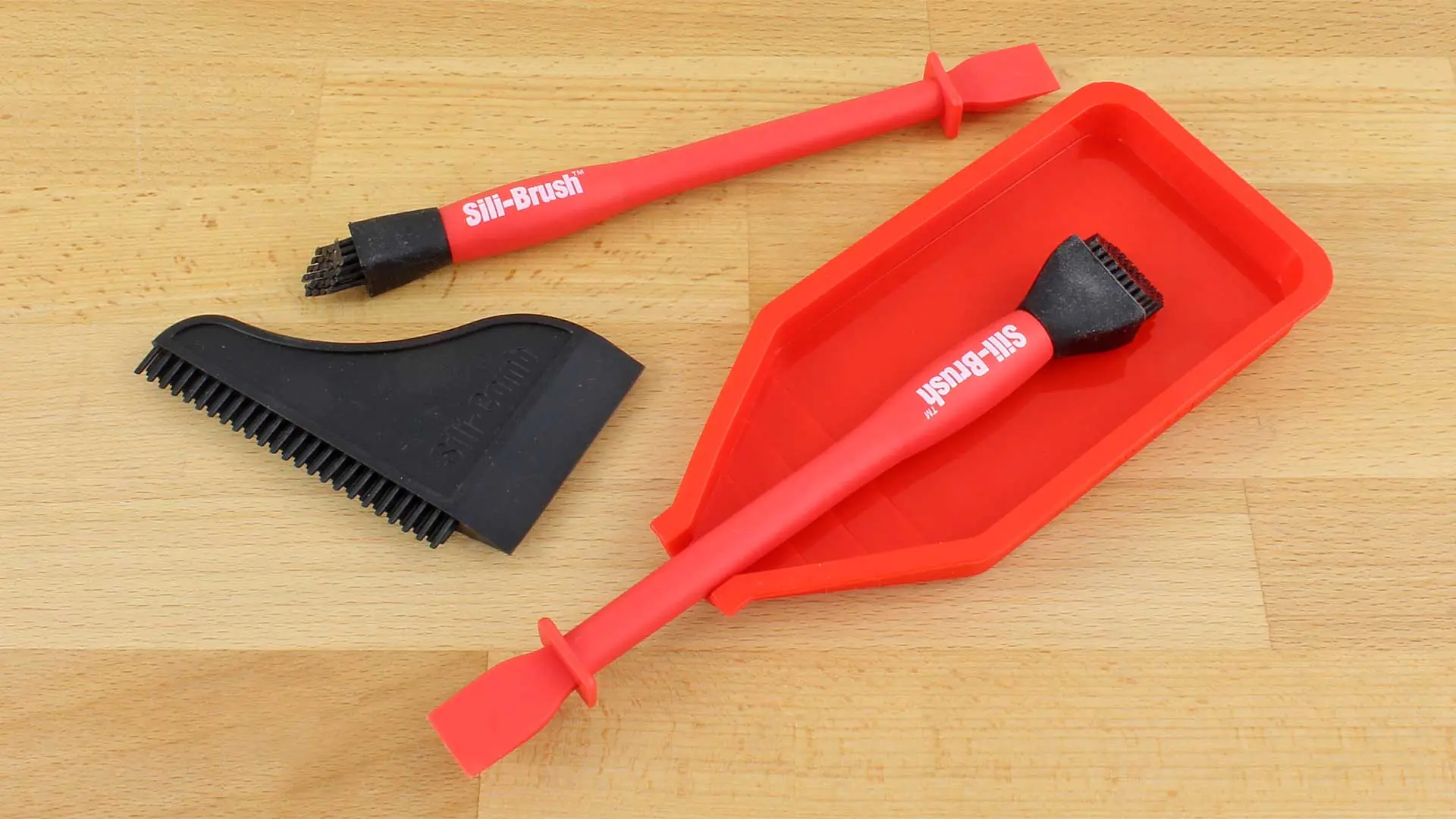 Silicone Glue Kit with 1/2 in. = 12 mm and 1/1 in. = 24 mm tray and comb