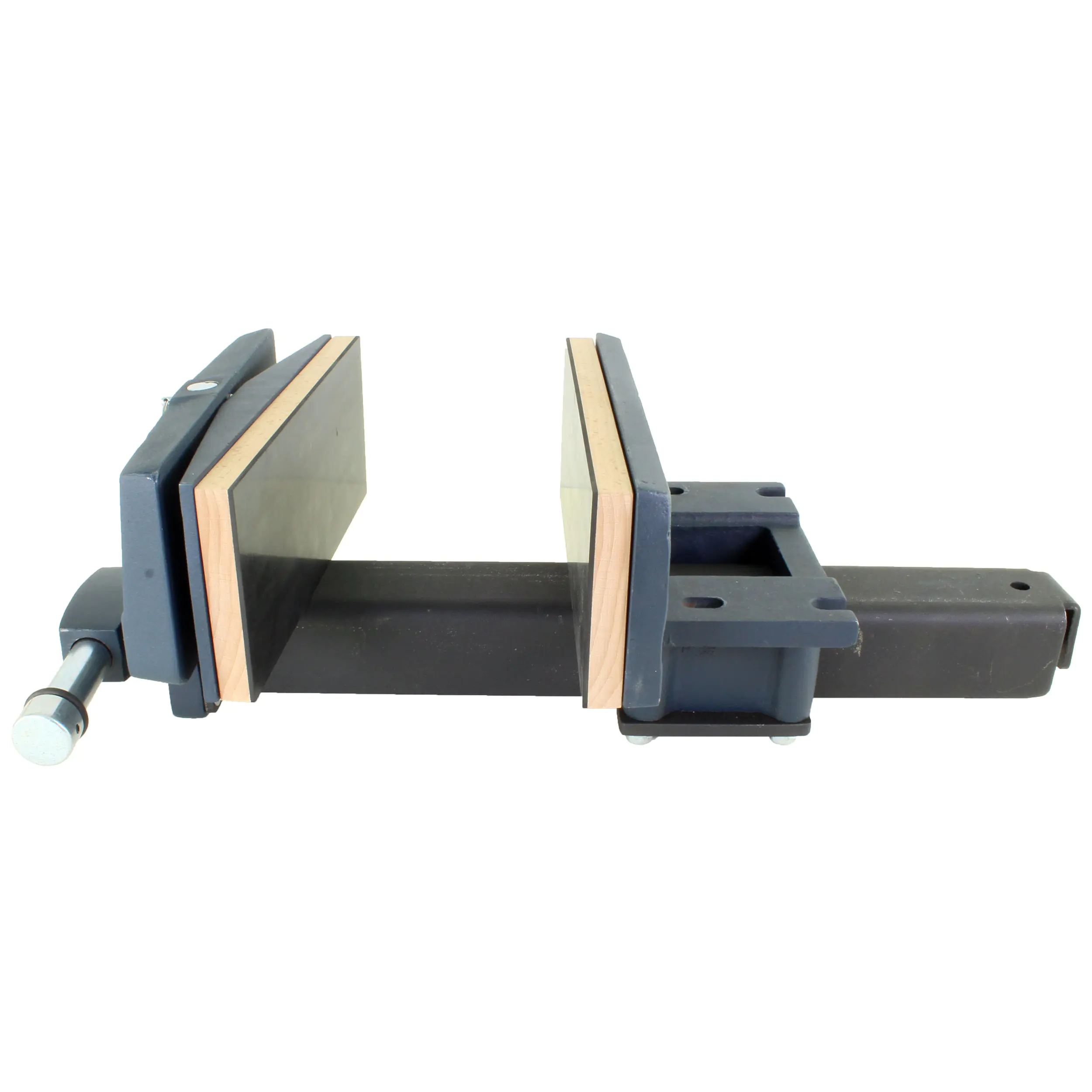 Large carpenter's vise with quick adjustment and swiveling pressure plate jUUMA Large carpenter's vise with quick adjustment and swiveling pressure plate jUUMA
