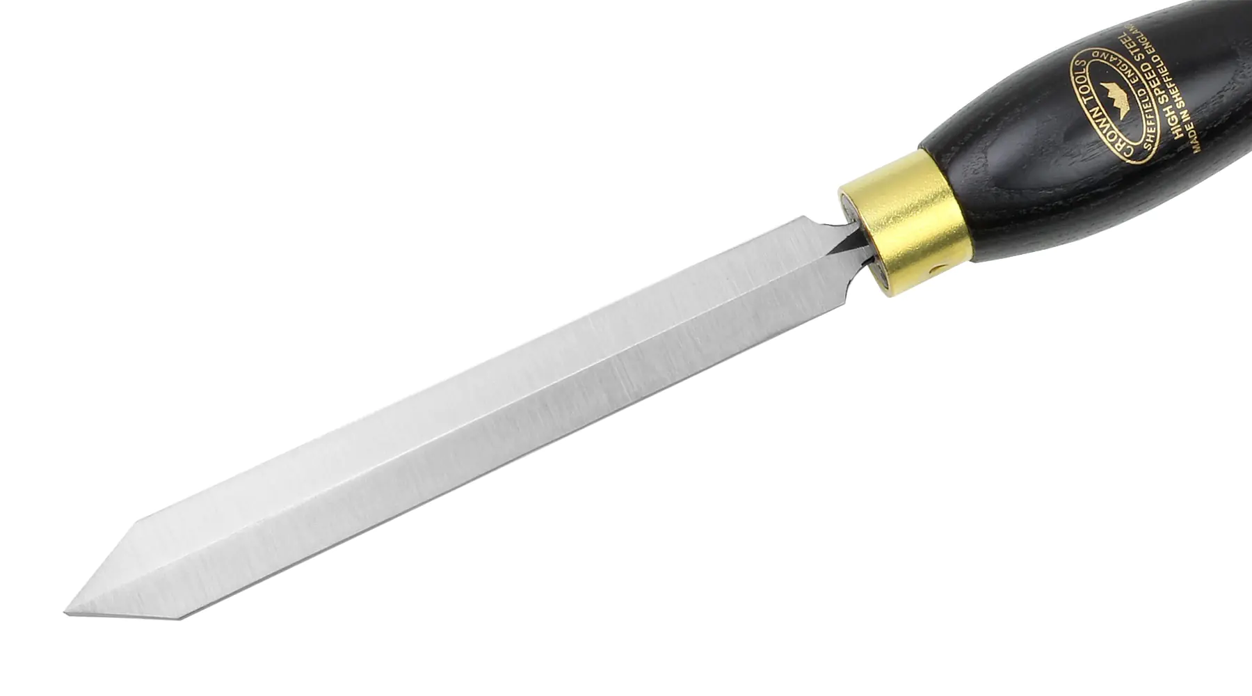 Pro-PM Diamond Parting Tool 5 mm with Black Ash Handle 317 mm CROWN