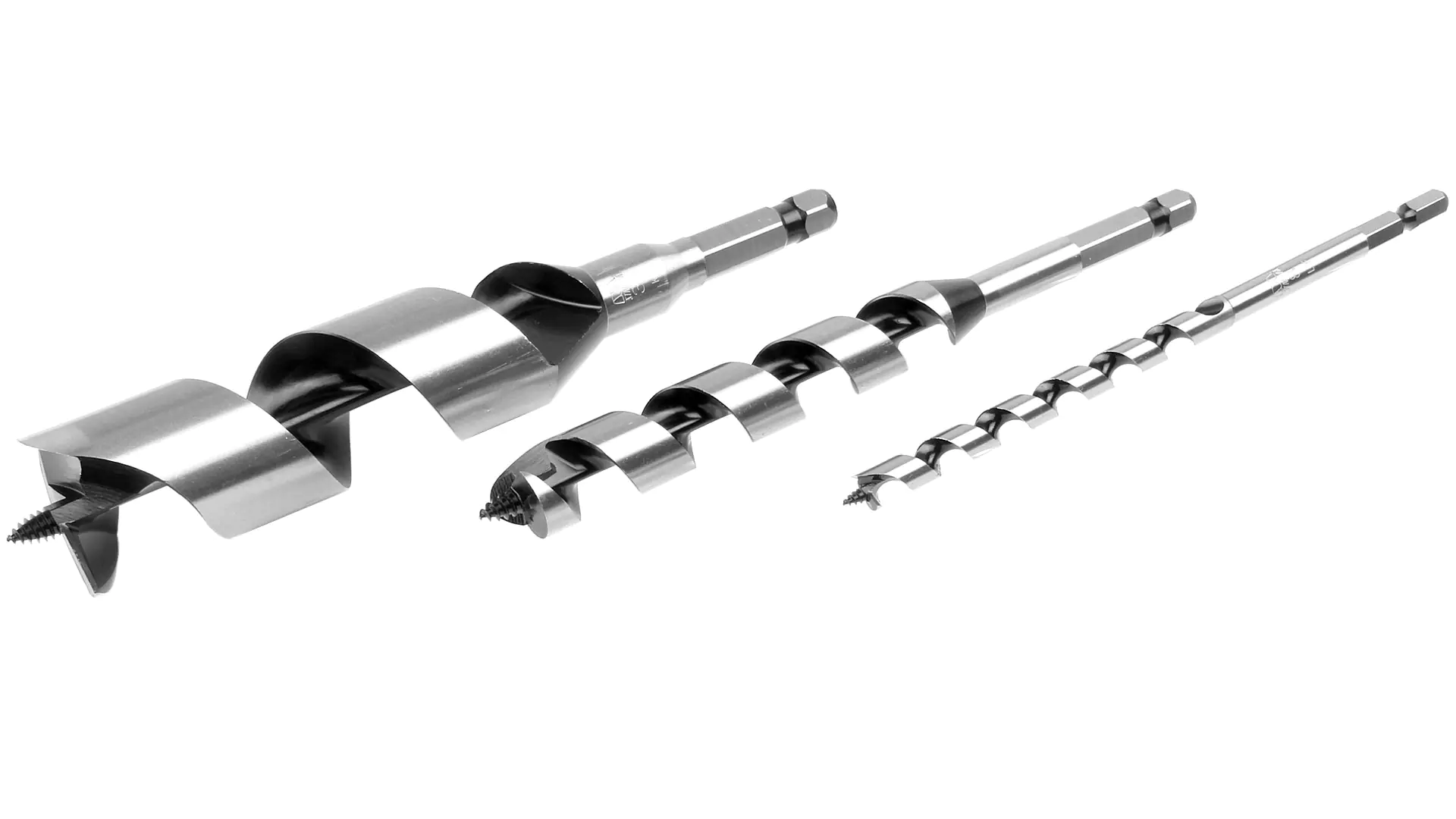 Auger bits in standard size - Total length 160 - 210 mm STAR-M