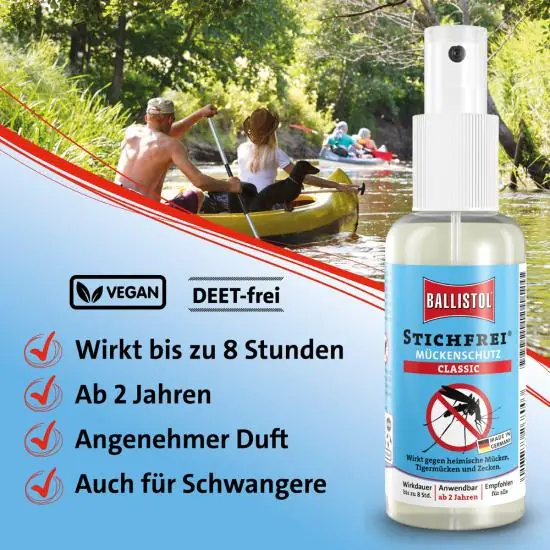 Stichfrei classic Spray Bottle 100 ml Ballistol Stichfrei classic Spray Bottle 100 ml Ballistol