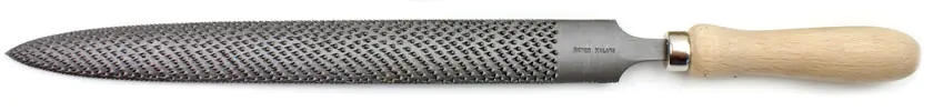 Half-round pointed rasp