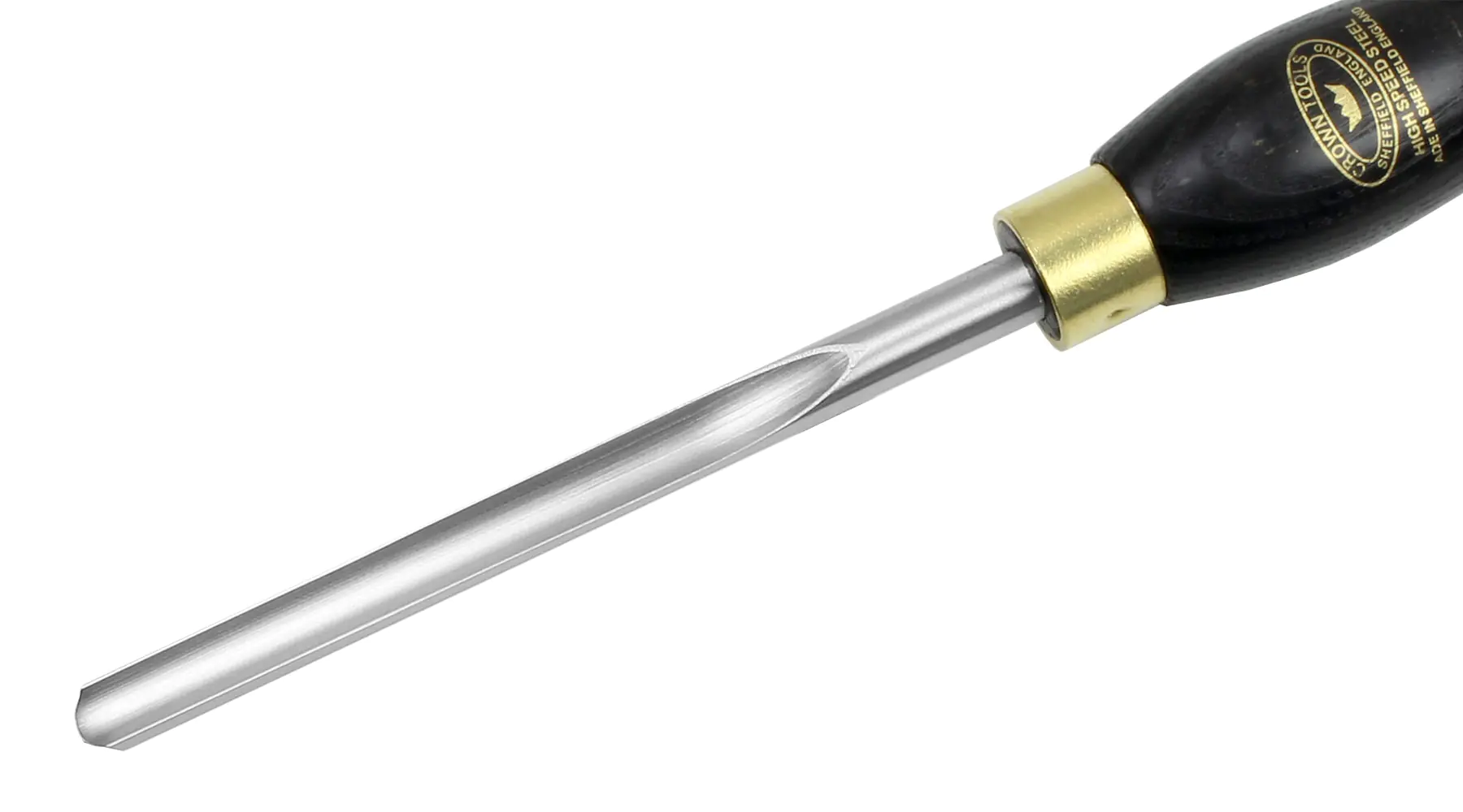 Pro-PM Spindle Gouge 6 mm with Black Ash Handle 317 mm CROWN kaufen ...