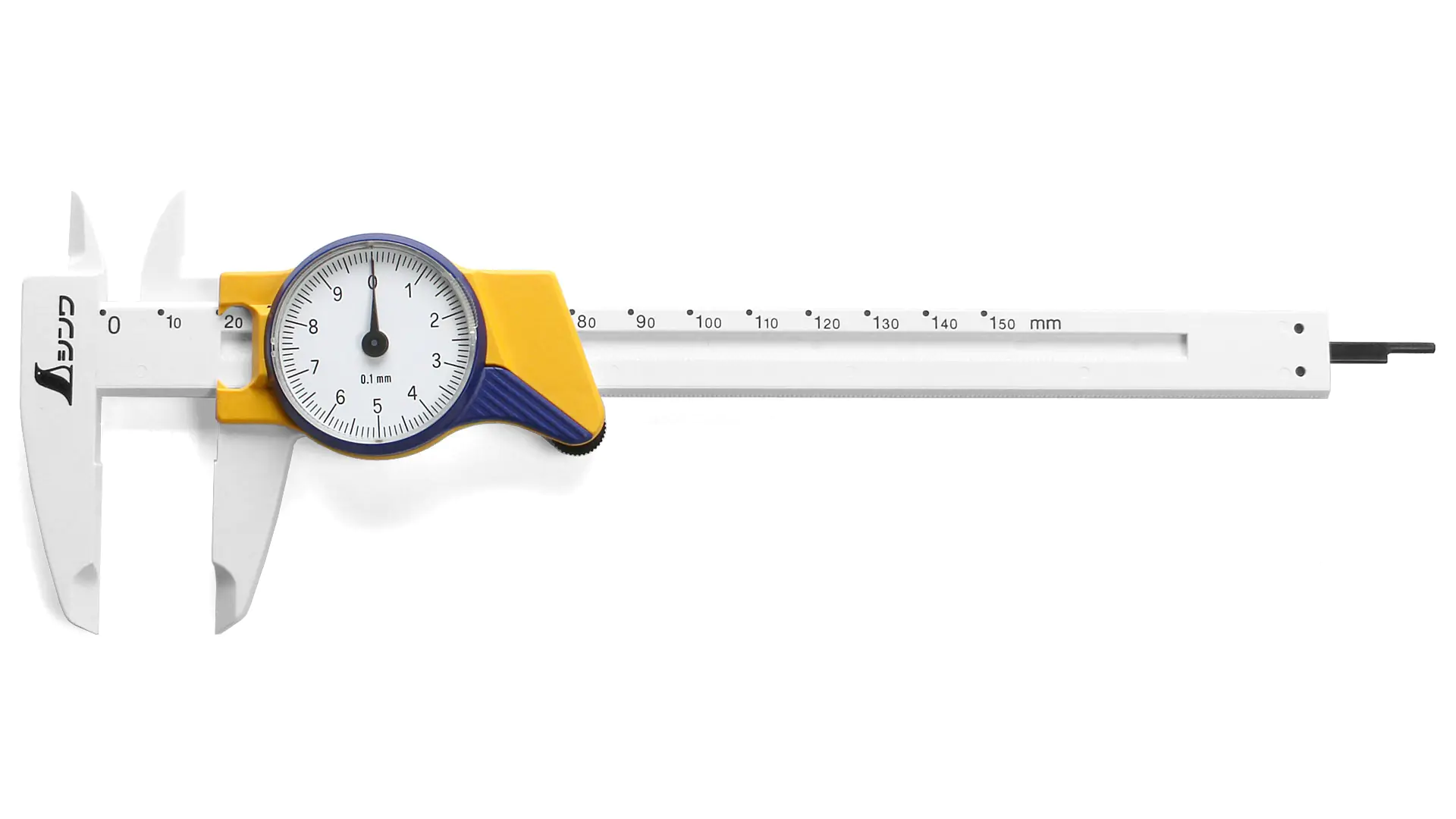 Dial Caliper Fiberglass Measuring Area 150 mm SHINWA