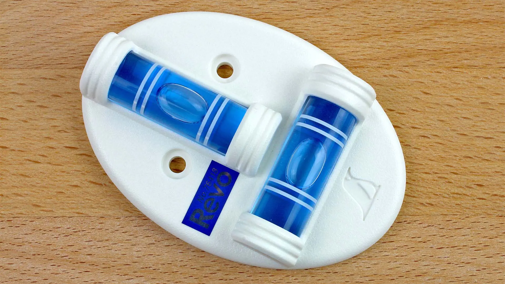 Mini Level Revo white with 2 Vials SHINWA