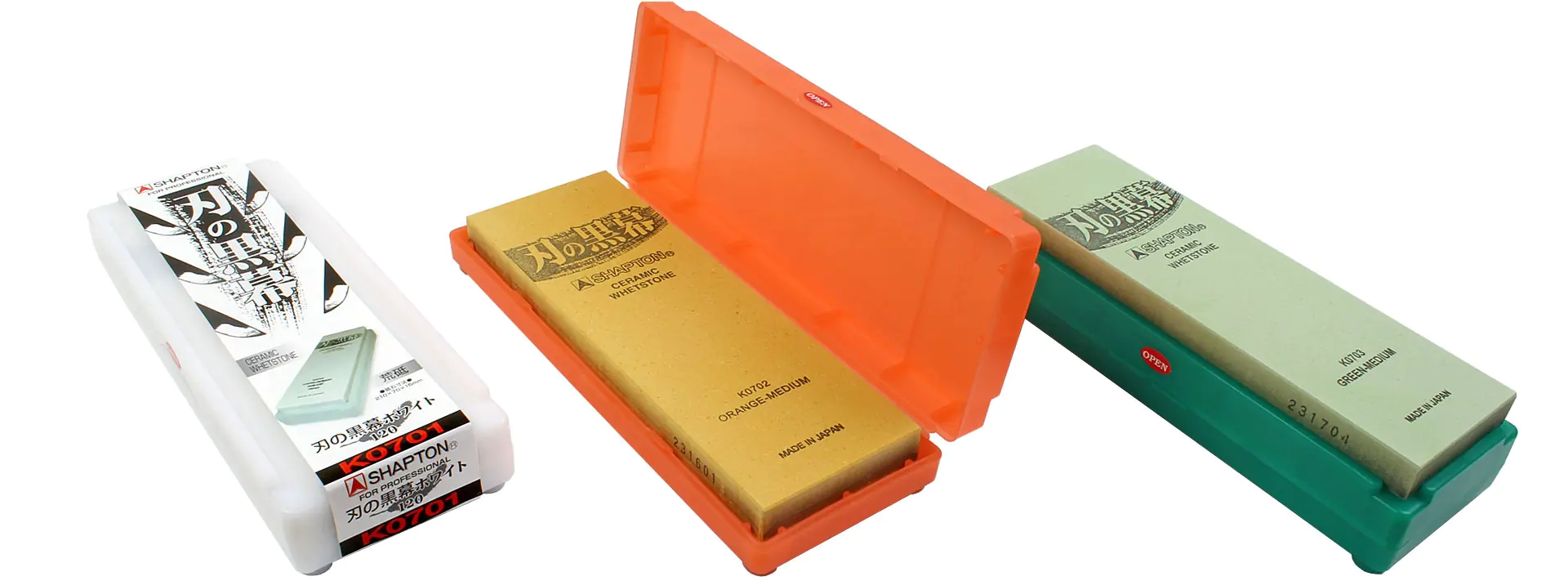 Sharpening Stone coarse Grit 120 white 210 x 70 x 15 mm Ha-no-kuromaku Line SHAPTON