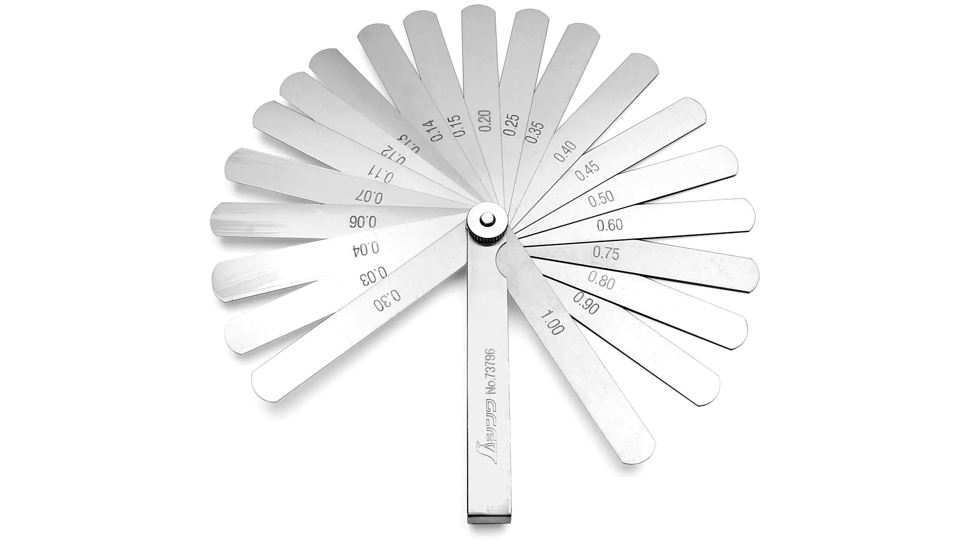 Feeler Gauge with 25 Blades