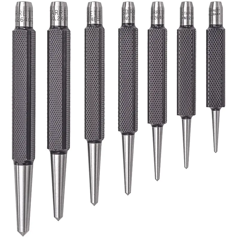 Set of 7 Centre Punches STARRETT Series 264