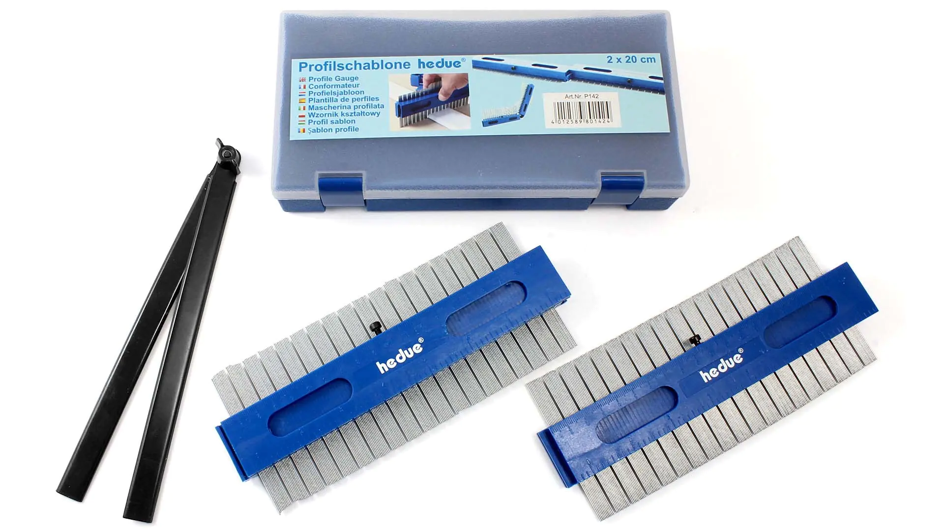 Profile Gauge 2 x 200 mm intermateable Profile Depth 50 mm Profile Gauge 2 x 200 mm intermateable Profile Depth 50 mm