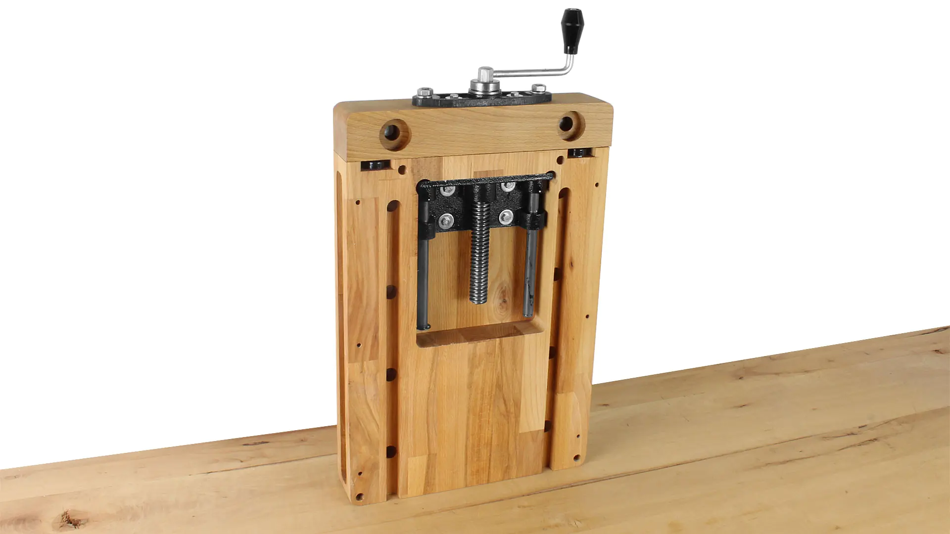 Mobile workbench with crank PINIE