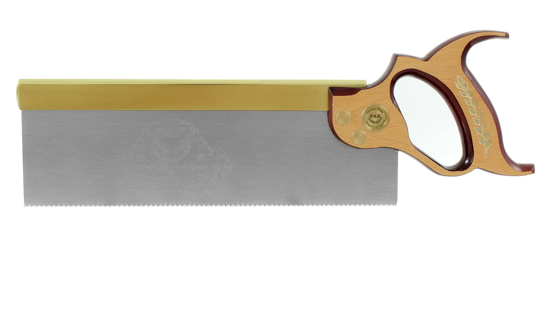 Backsaw with Rip Cut Teeth by Thos. Flinn