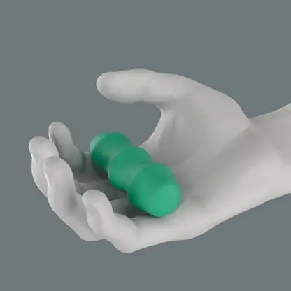 838 RA-R L ratcheting screwdriver with Rapidaptor quick-release chuck WERA