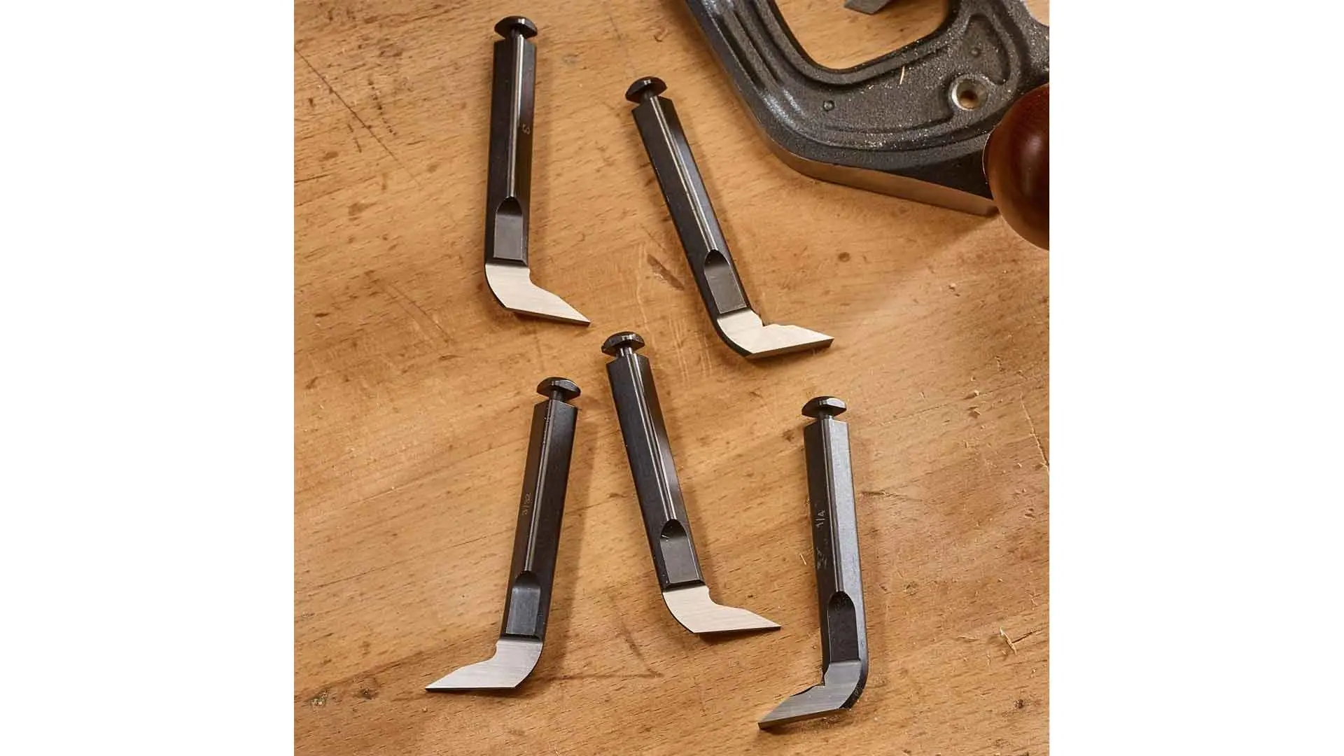 Blade straight 1/4 in. = 6.35 mm for VERITAS Router Plane