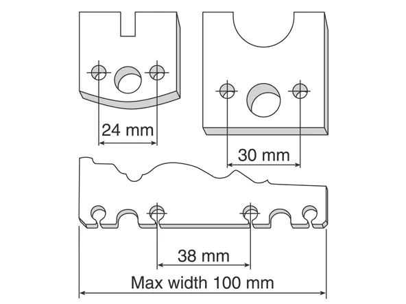 SVP-80 Moulding Knife Attachment TORMEK SVP-80 Moulding Knife Attachment TORMEK