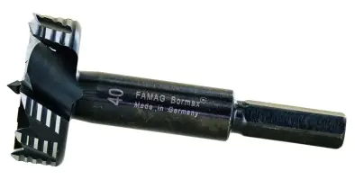 Bormax WS Three-Cutter 6-Piece Set in Wooden Case 15-20-25-30-35-40 mm 1620 FAMAG