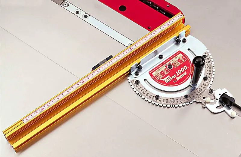 INCRA Miter 1000 with Track Fence 457 mm and Sliding Stop (with METRIC scale)