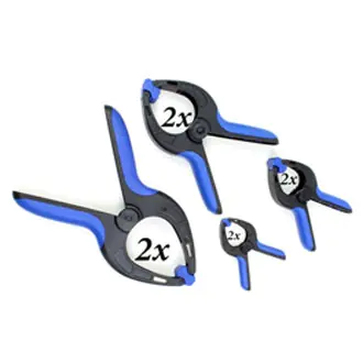 Spring Clamp Starter Set Plastic