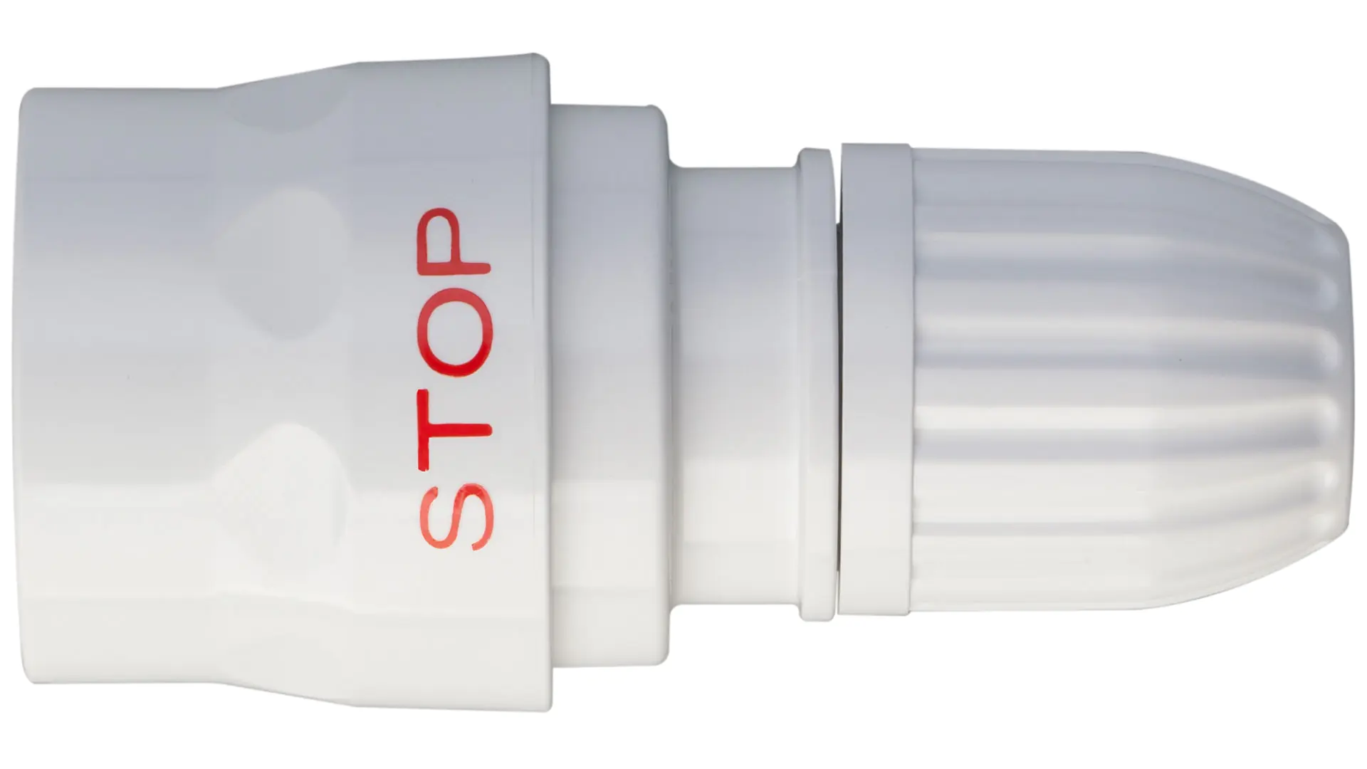 Hose connector with water stop for thin hoses (3/8 inch) TAKAGI