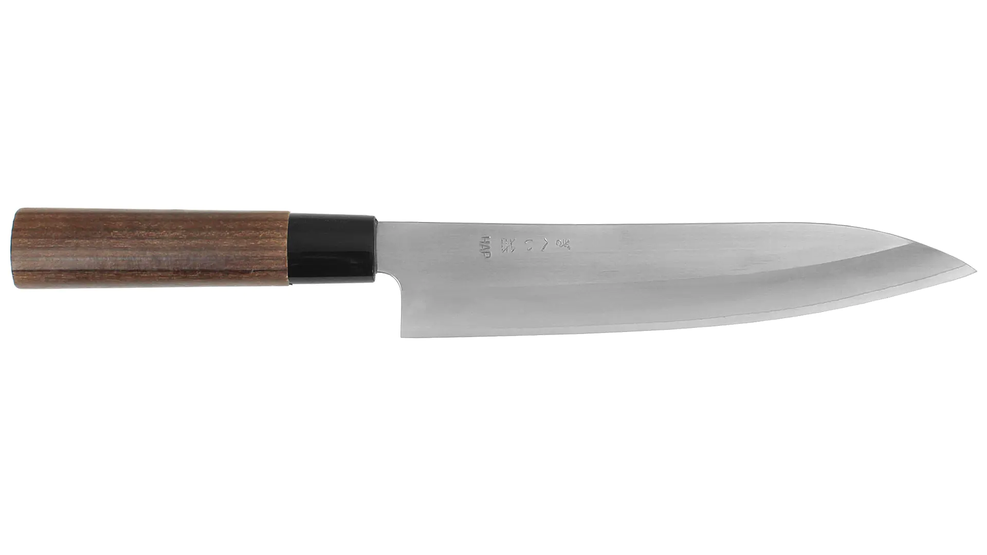 Kengata (Gyuto) Hocho 210 mm - Jap. All Purpose Knife Powder Metallurgy Steel GIHEI Kengata (Gyuto) Hocho 210 mm - Jap. All Purpose Knife Powder Metallurgy Steel GIHEI