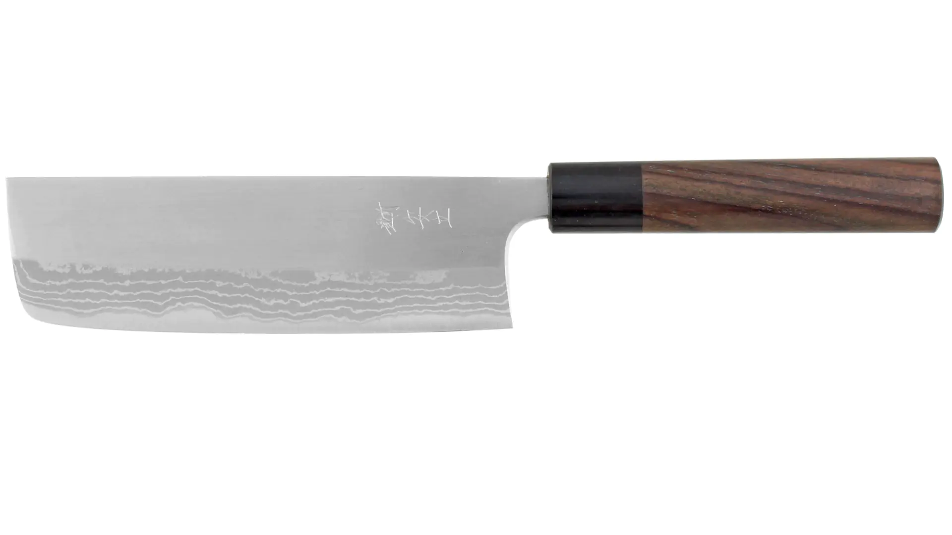 Nakiri  - Vegetable Knife White Steel Blade 165mm KITAOKA SERIES by KATSUSHIGE ANRYU