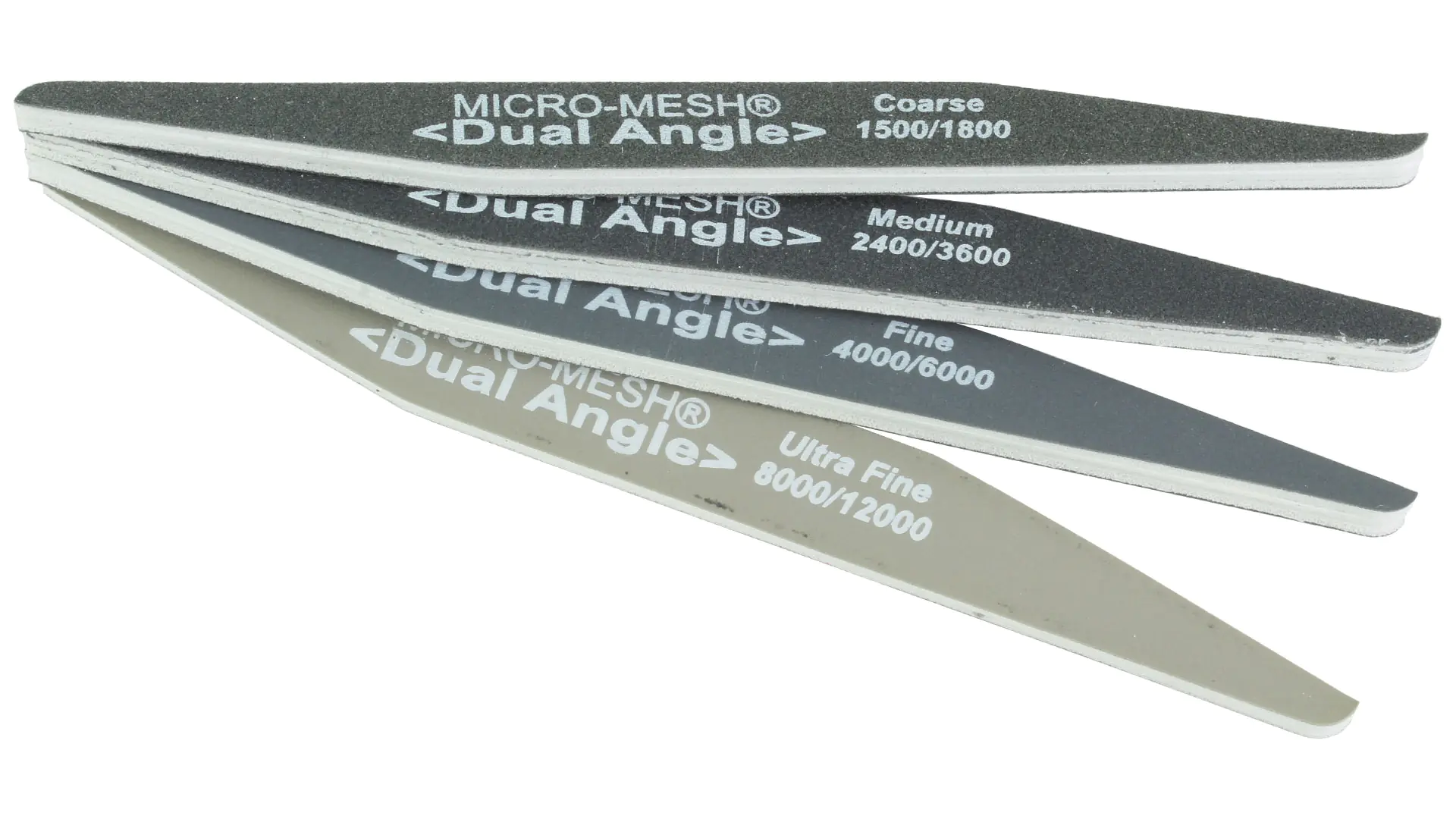 Polishing  File "Dual Angle" 4pcs set Micro Mesh