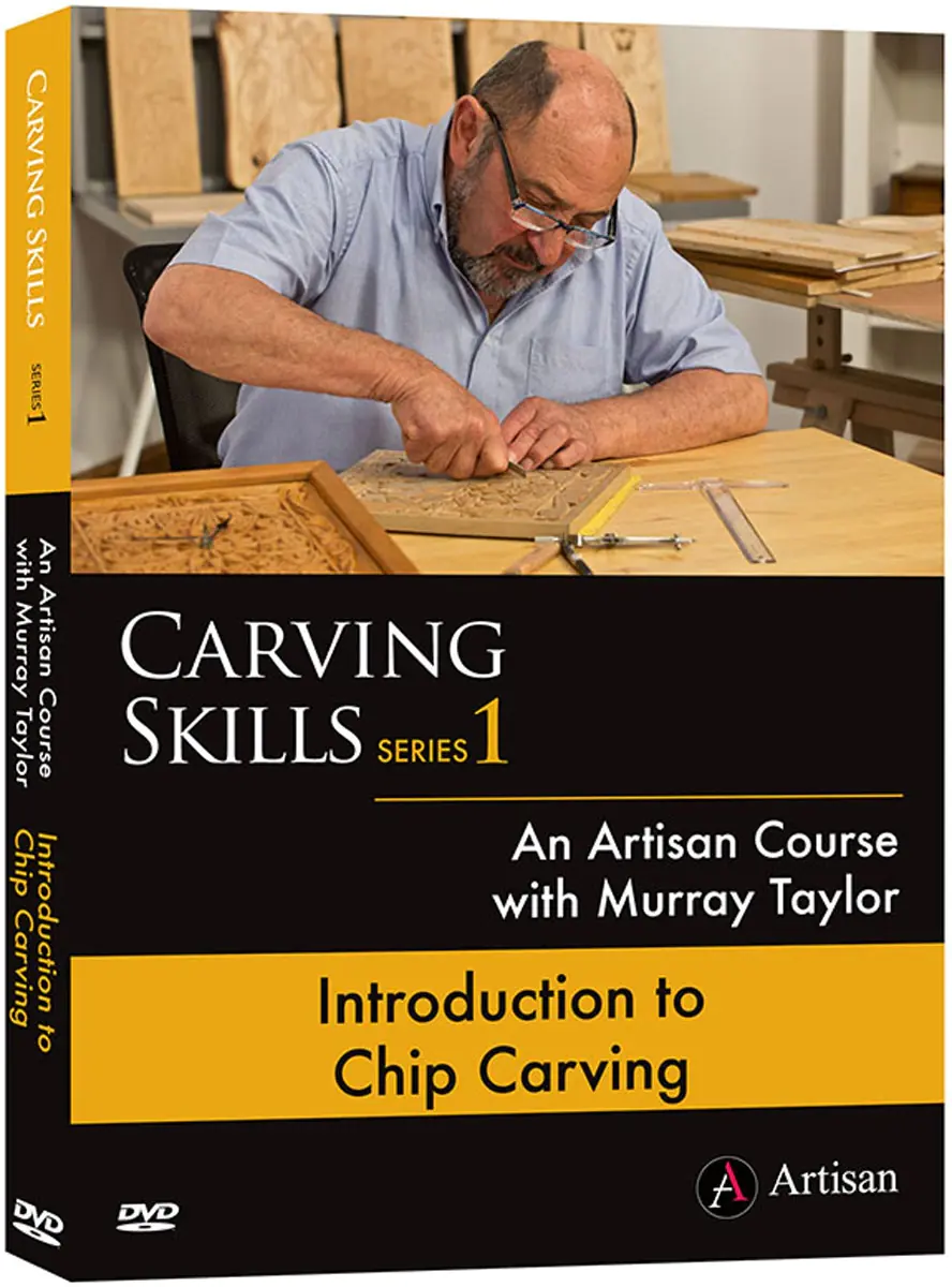 DVD: Carving Skills 1 Introduction to Chip Carving / Murray Taylor