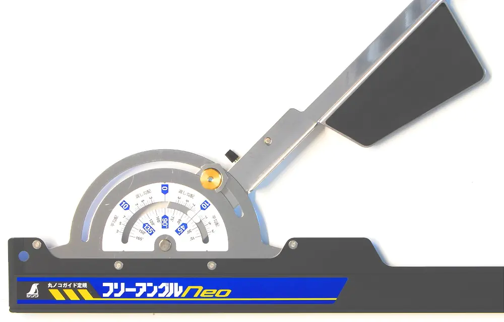 Guide rail with continuously adjustable angle SHINWA
