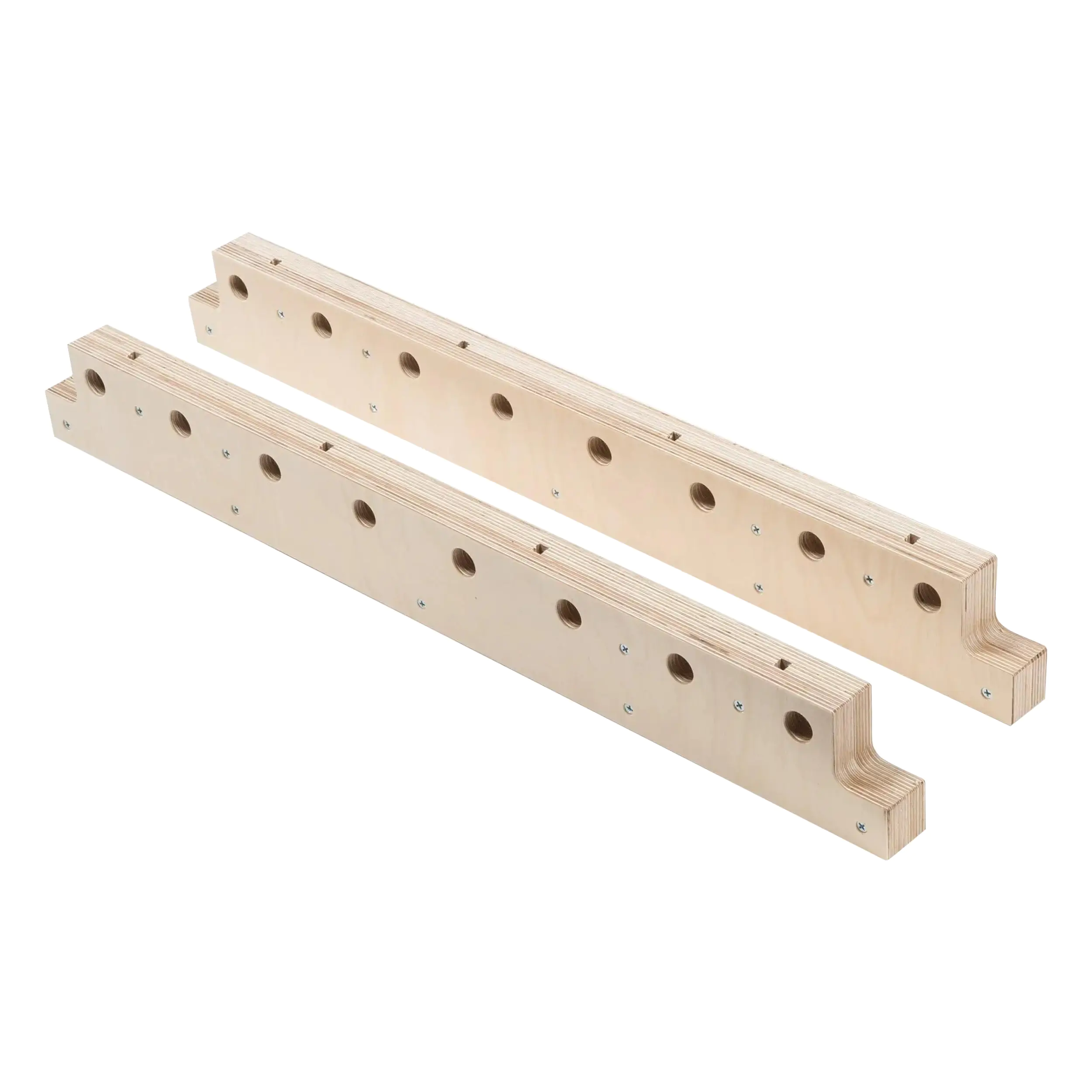 Pair of stands for large Worksurface VERITAS