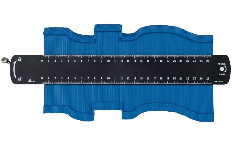 Contour Gauge Lockable 250 mm SHINWA