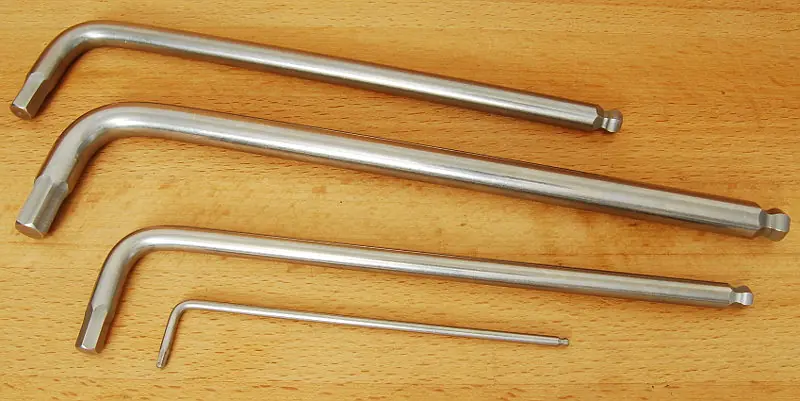 Allen Key 3/32 inch x 112 mm stainless WERA Allen Key 3/32 inch x 112 mm stainless WERA