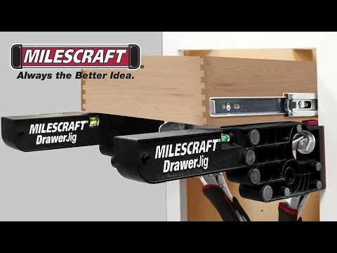 DrawerJig™ - drawer assembly aid MILESCRAFT