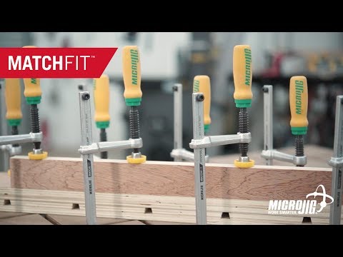 Pair MATCHFIT DoveTail Clamps  MICROJIG