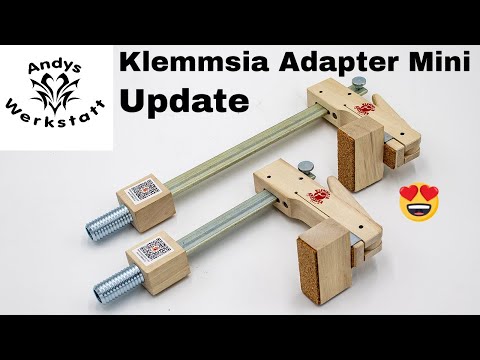 Klemmsia workbench adapter Basic mini working height 150 mm for round holes 25.4 mm