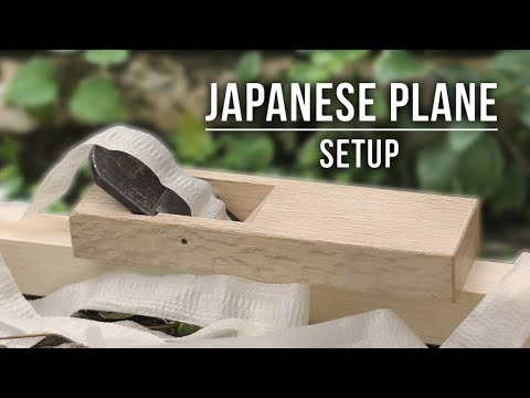Japanese Bench Plane Blade 50mm White Oak Body Economy-Grade
