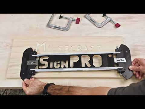 Lettering Template SignPro™ MILESCRAFT