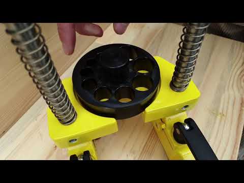 Drilling Jig max. hole depth 190 mm with return spring, clamping elements, drill bushing plate FAMAG